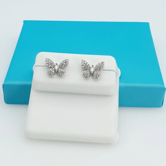 "925 Sterling Silver CZ Beautiful Earrings for Women, 1USPAR4156 - Picture 3 of 11